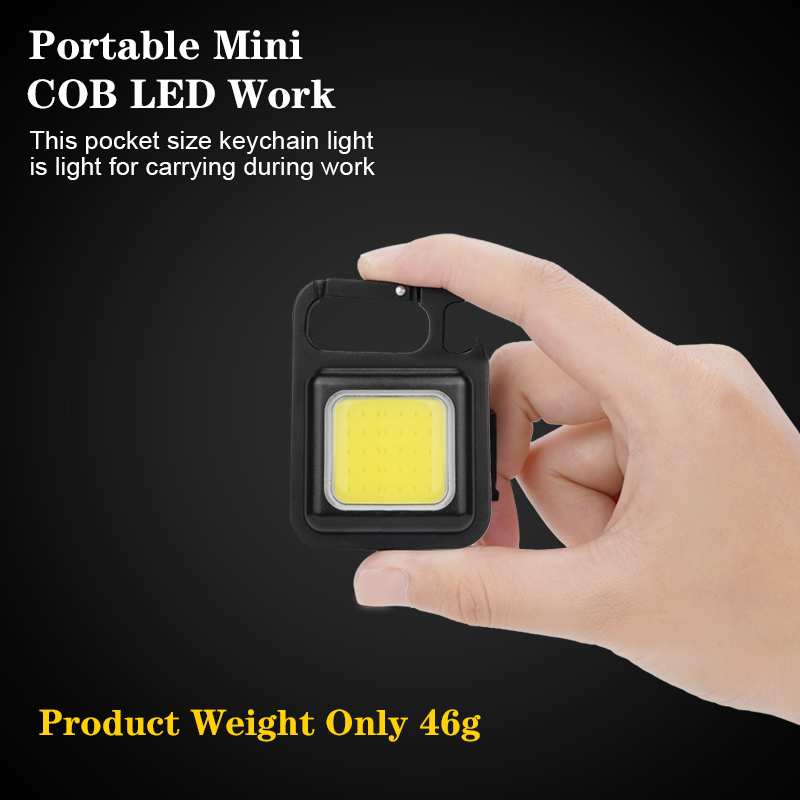 (Last Day Promotion- SAVE 48% OFF) Cob Keychain Work Light