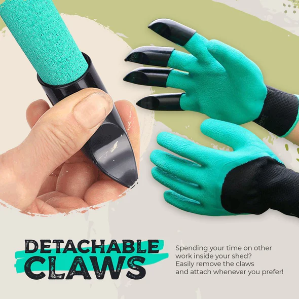 (Last Day Promotion- SAVE 48% OFF) Gardening Claw Protective Gloves(buy 2 get 1 free now)