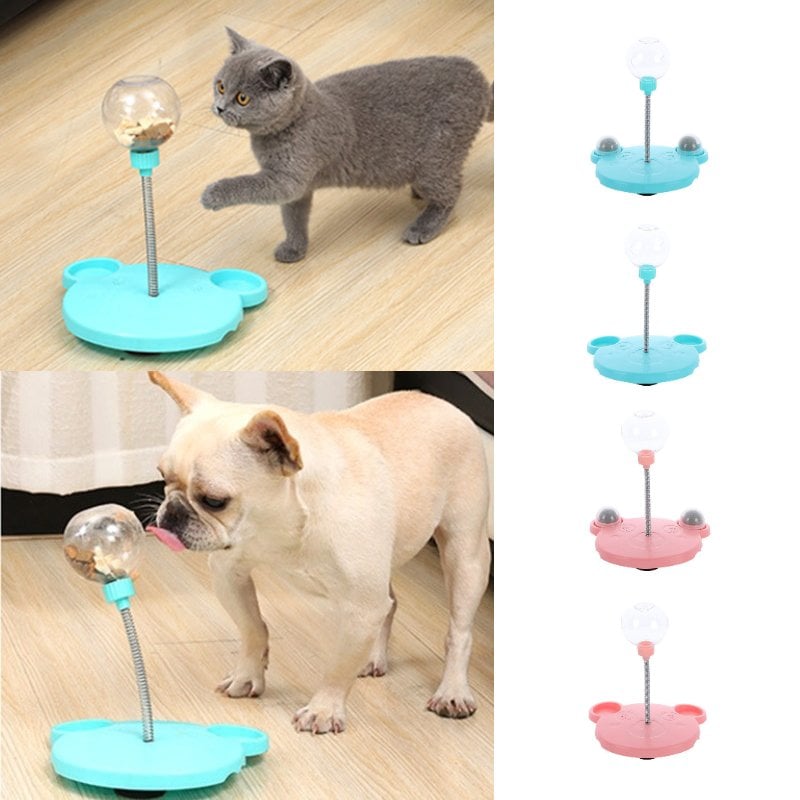 (LAST DAY SALE - 70% OFF ONLY TODAY) Leaking Treats Ball Pet Feeder Toy