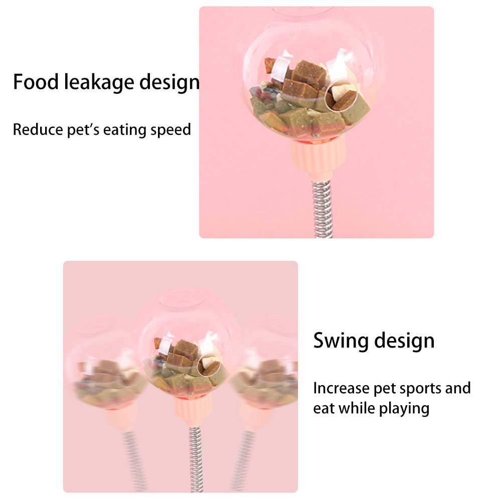 (LAST DAY SALE - 70% OFF ONLY TODAY) Leaking Treats Ball Pet Feeder Toy