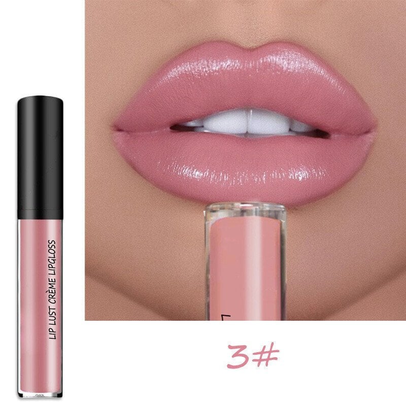 Last Day Sale 50% OFF - Cream Texture Lipstick Waterproof (BUY 2 GET 1 FREE)