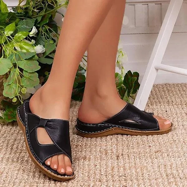 Last day SALE 50% OFF - Women Casual Summer Daily Comfy Slip On Sandals