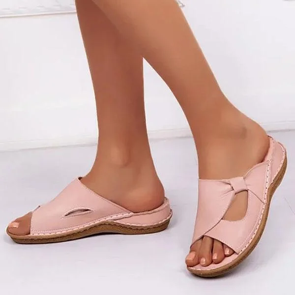 Last day SALE 50% OFF - Women Casual Summer Daily Comfy Slip On Sandals