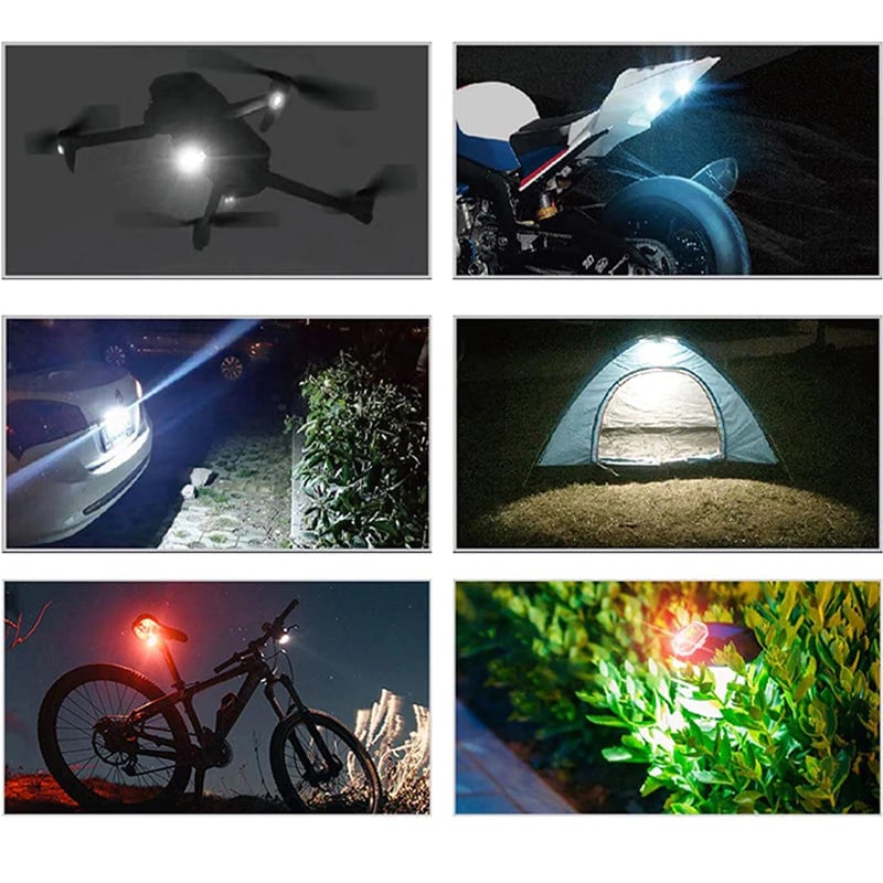 Last Day Special Sale 49%-High Brightness Wireless LED Strobe Light