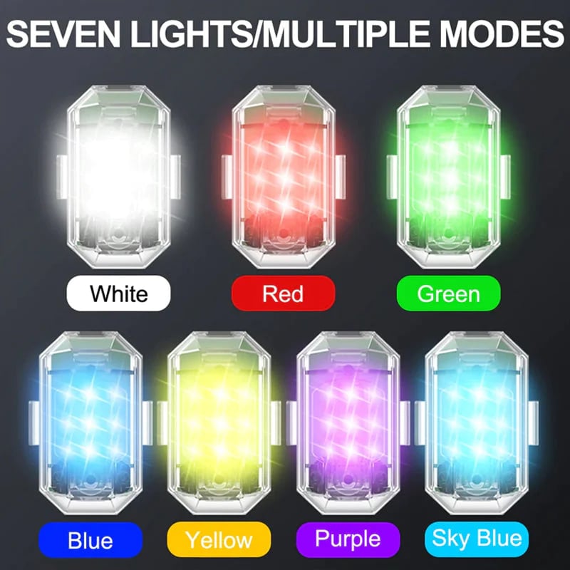 Last Day Special Sale 49%-High Brightness Wireless LED Strobe Light