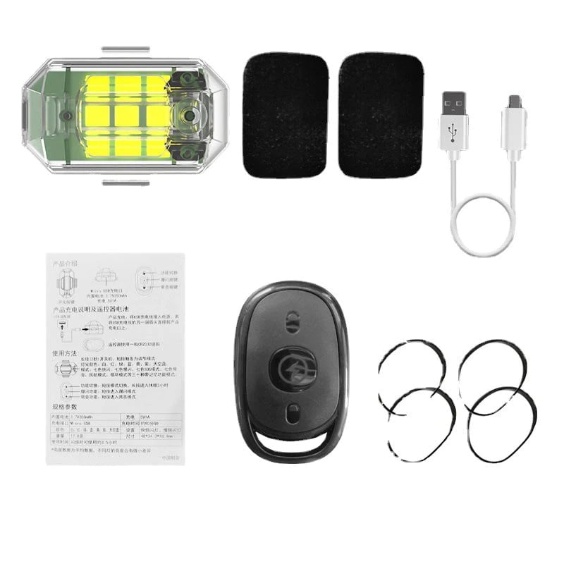 Last Day Special Sale 49%-High Brightness Wireless LED Strobe Light