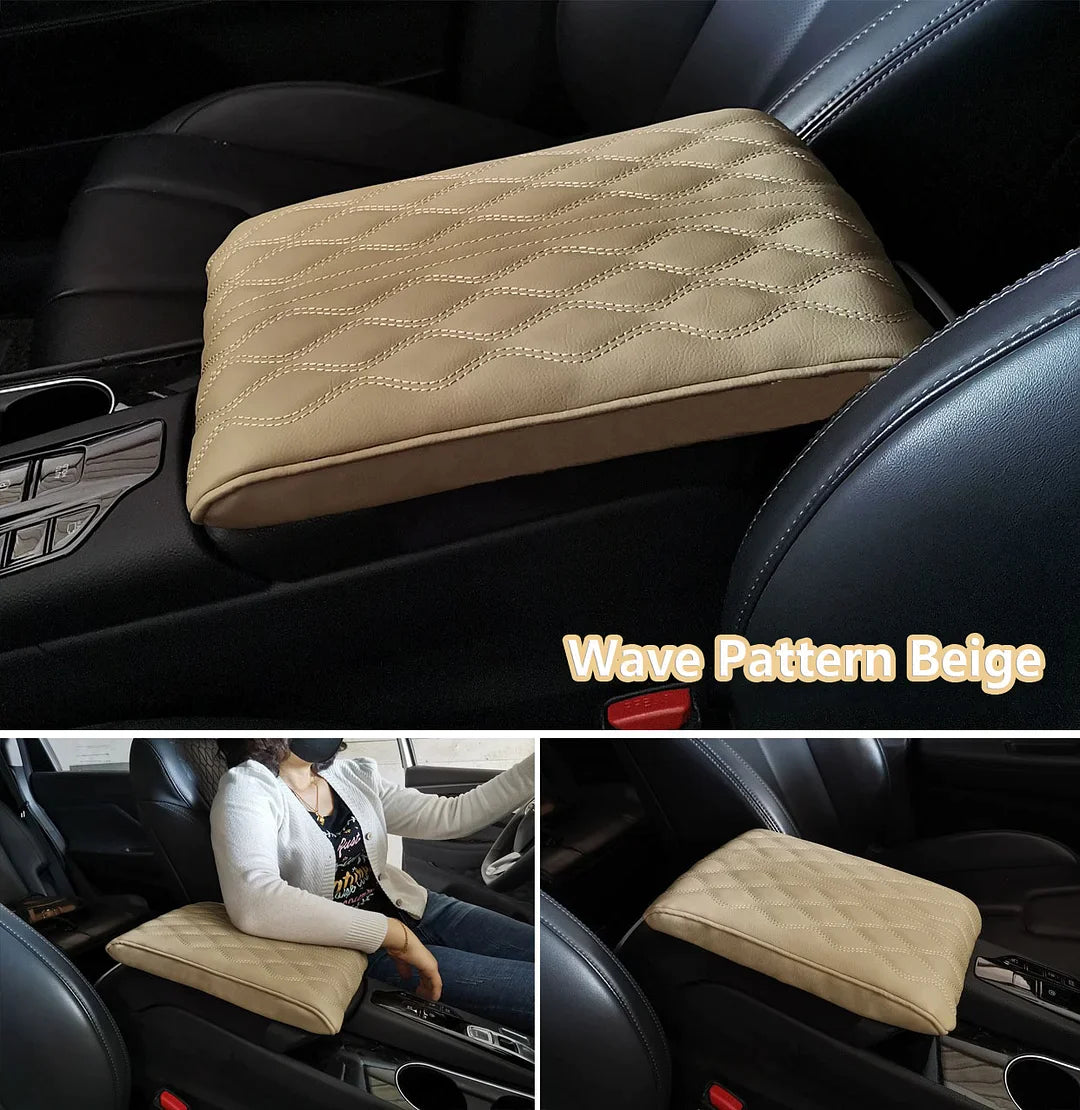 Leather Car Armrest Box Pad (Universal style)