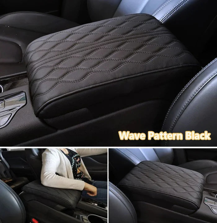 Leather Car Armrest Box Pad (Universal style)