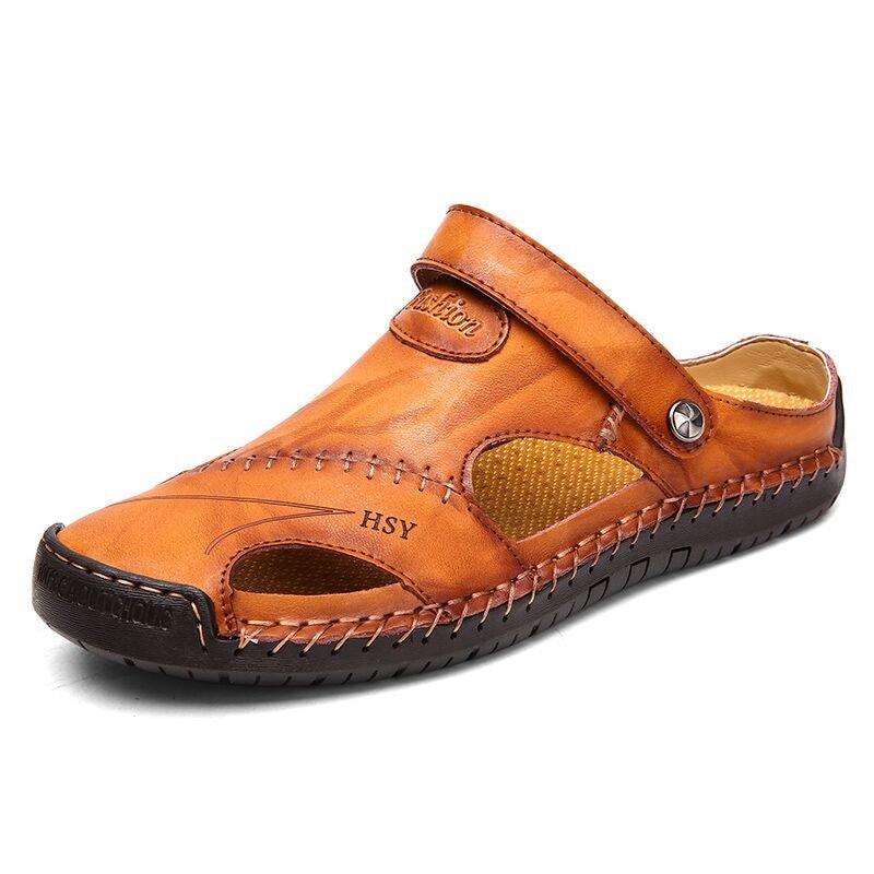 Leather Classic Sandals Slipper Outdoor