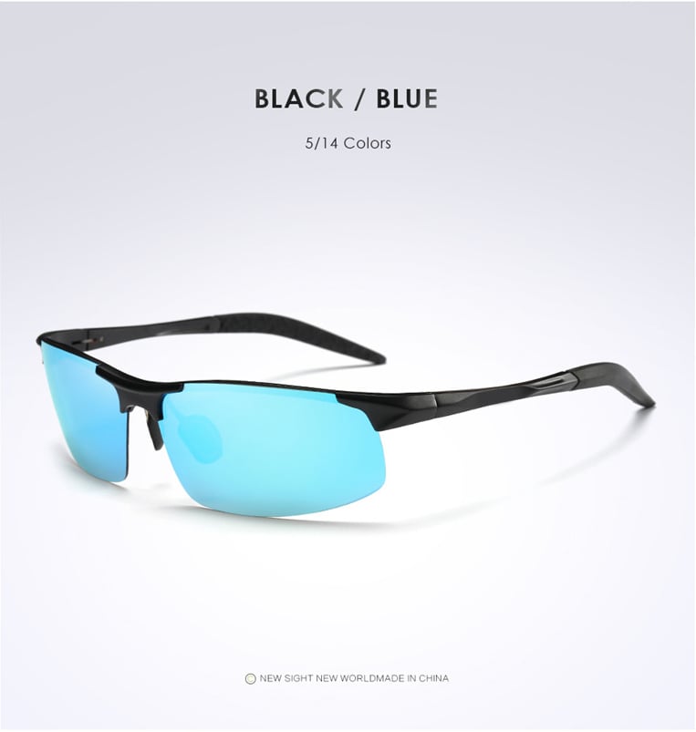 LUMIKYNA 2023 Photochromic Sunglasses with Anti-glare Polarized Lens