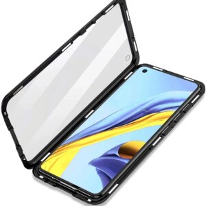 Magnetic Tempered Glass Double-sided Phone Case For Samsung S23 S22 S21 S20