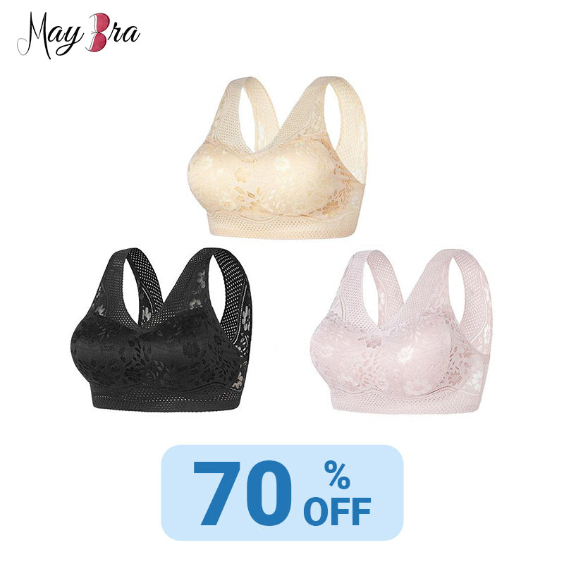 MayBra - Breathable Soft Comfort Bra (BUY 1 GET 2 FREE)