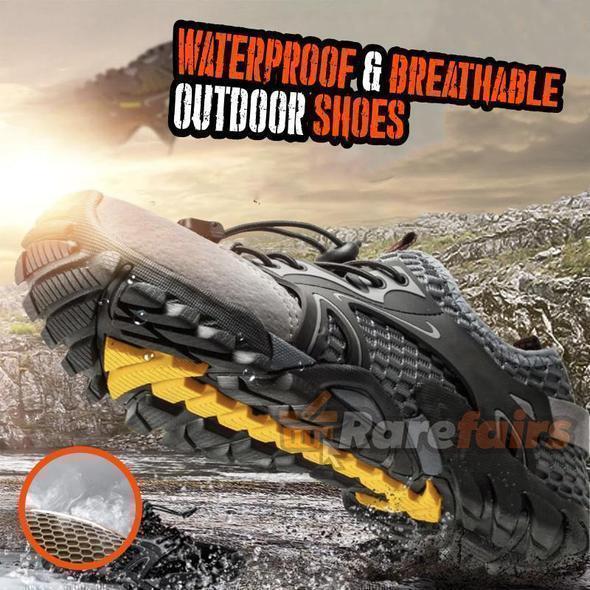 Men’s Breathable Mesh Casual Light Outdoor Hiking Shoes