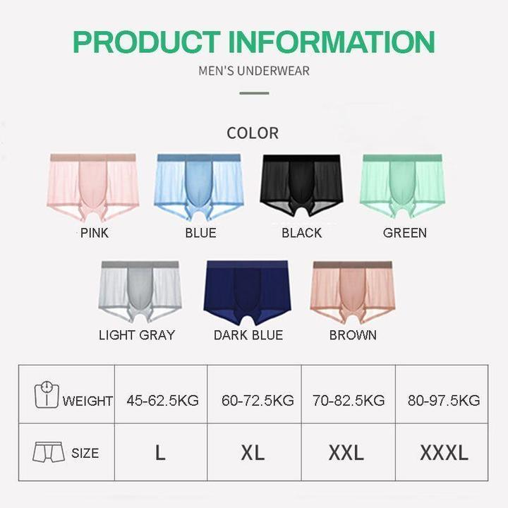 MEN'S ICE SILK UNDERWEAR