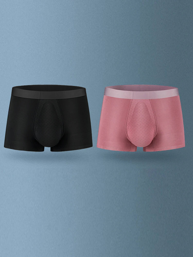 Men's Organic Latex Support Pouch Trunks