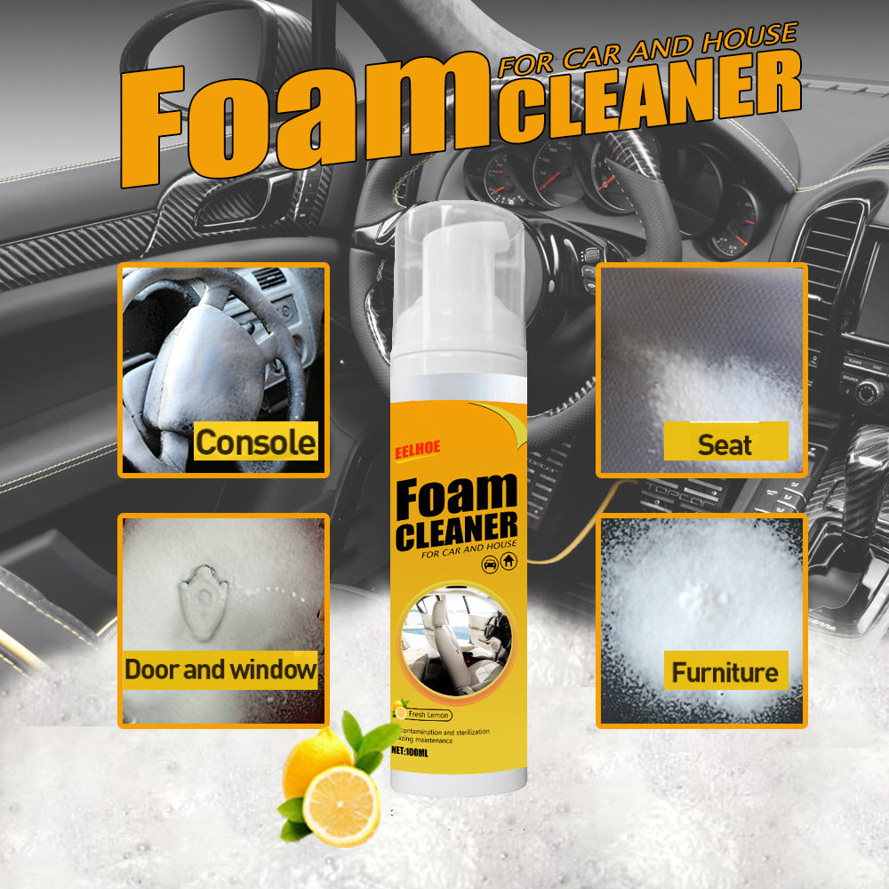 Multi-purpose Car Foam Cleaner(Free Sponge)