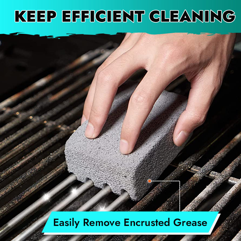 Natural Pumice Grill Griddle Cleaning Block (4 PCS)