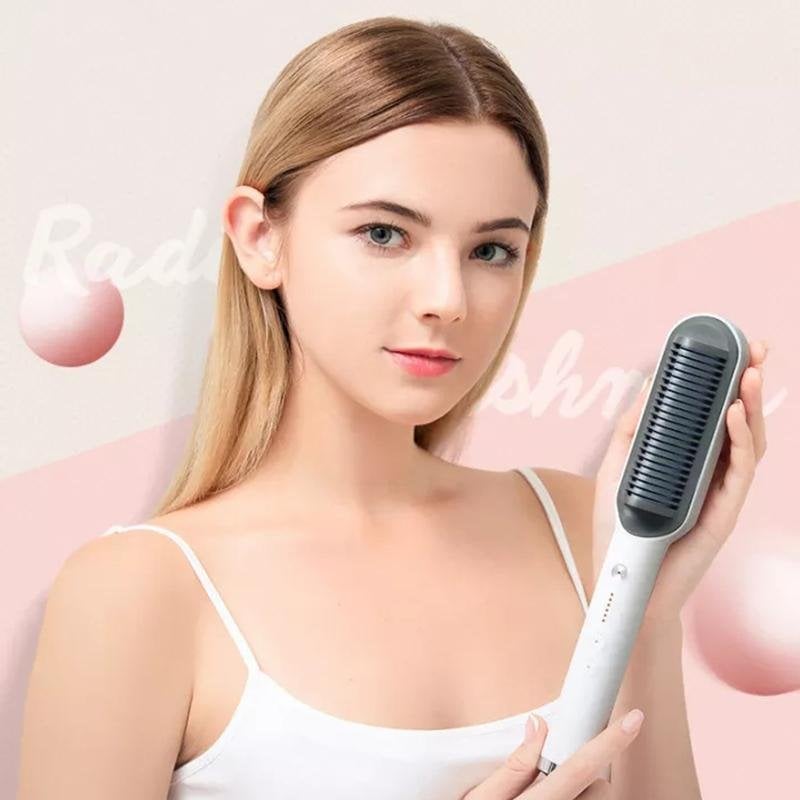 Negative Ion Hair Straightener Styling Comb