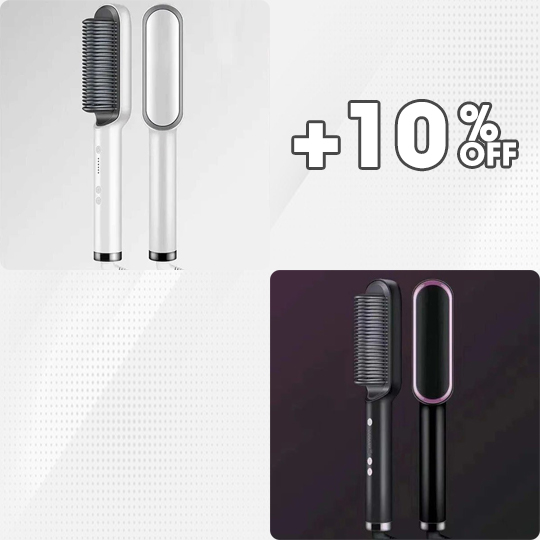 Negative Ion Hair Straightener Styling Comb NK