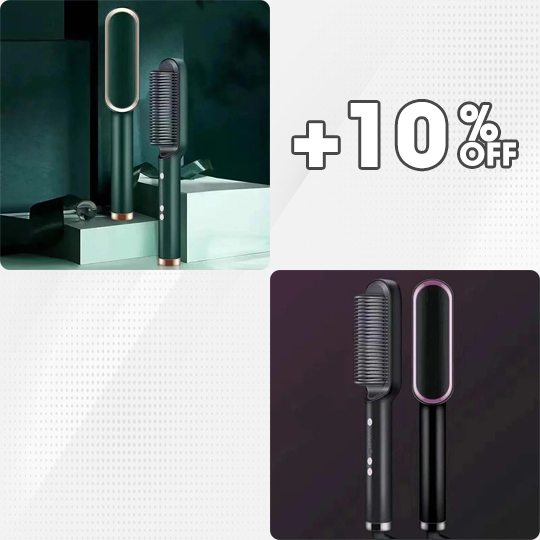 Negative Ion Hair Straightener Styling Comb NK