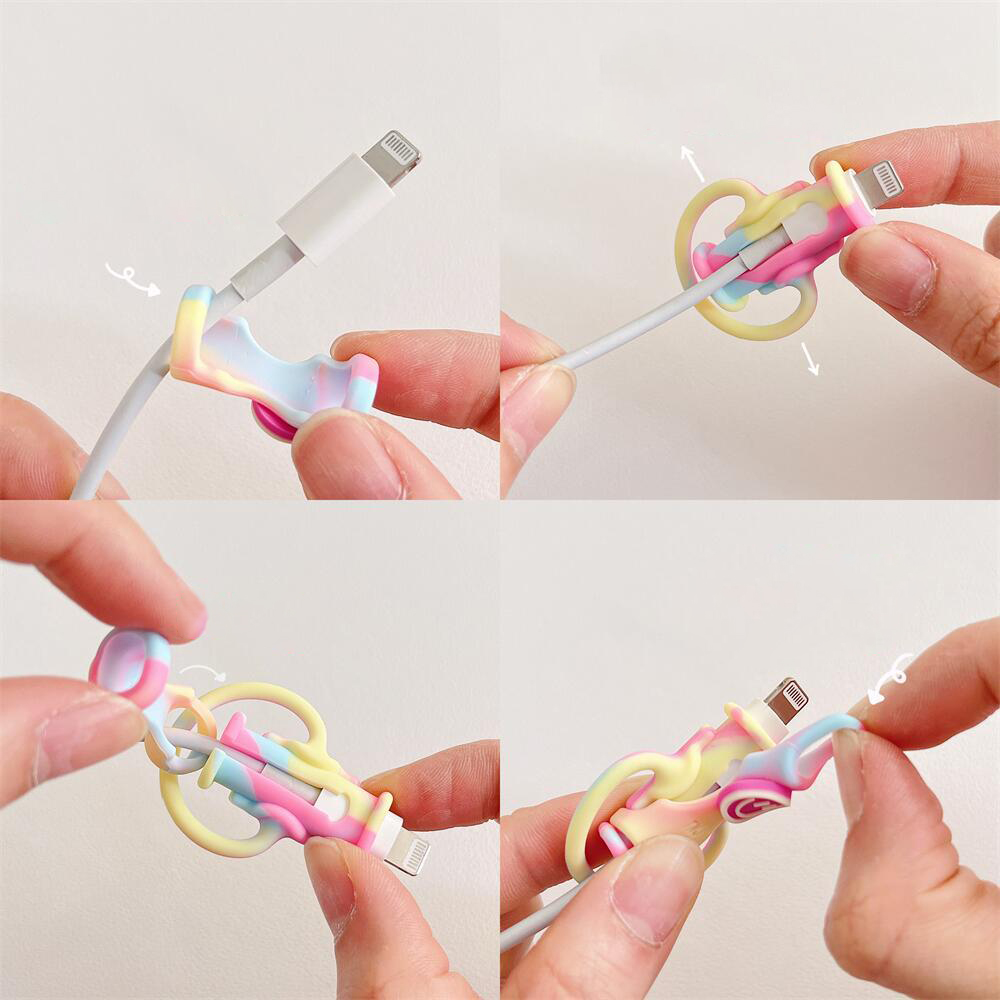 (New Product Sale- 50% OFF) 2 In 1 Data Cable Protector- Buy 3 Get 1 Free