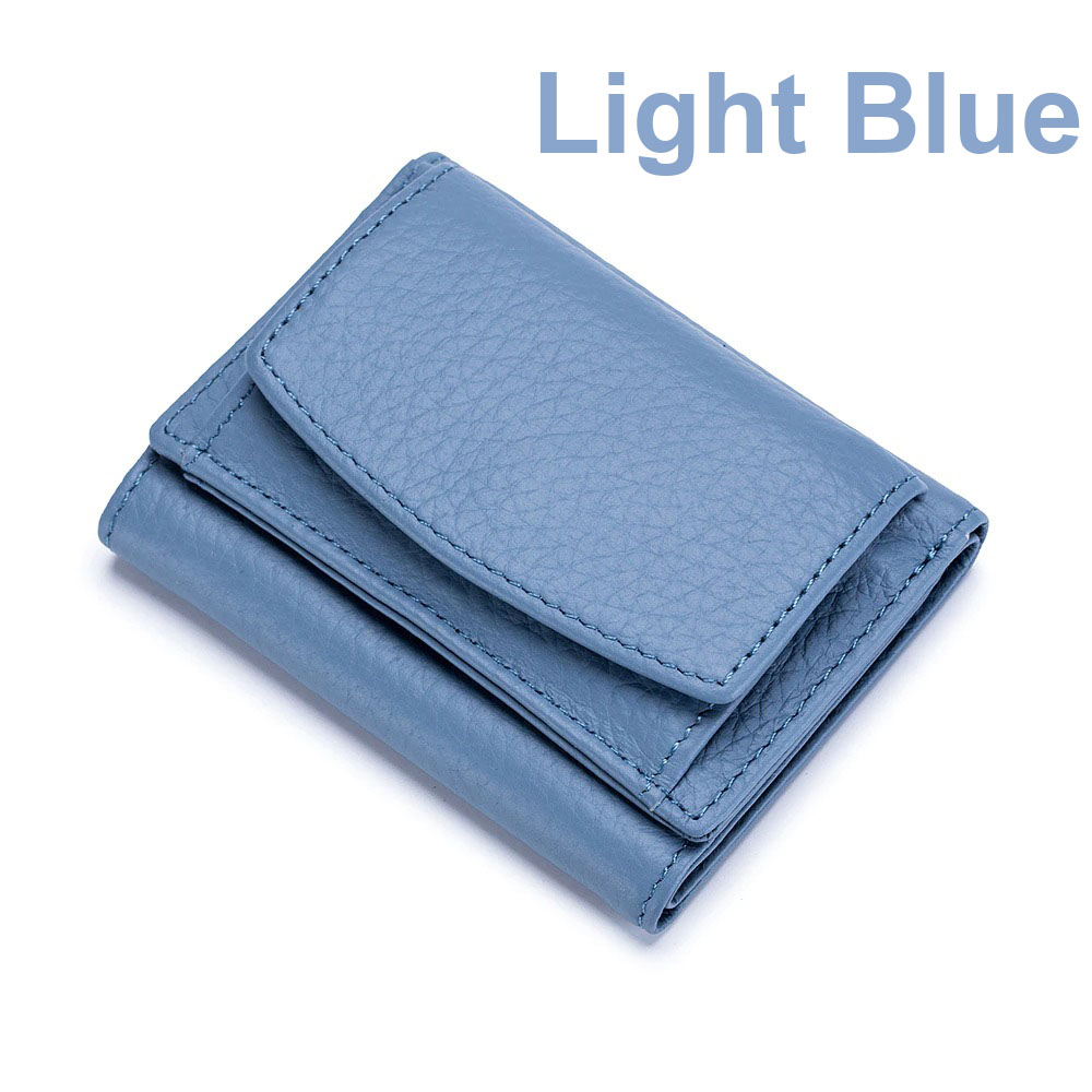 New Year Promotion 49% OFF - Leather RFID Blocking Card Holder - Pocket Mini Wallet