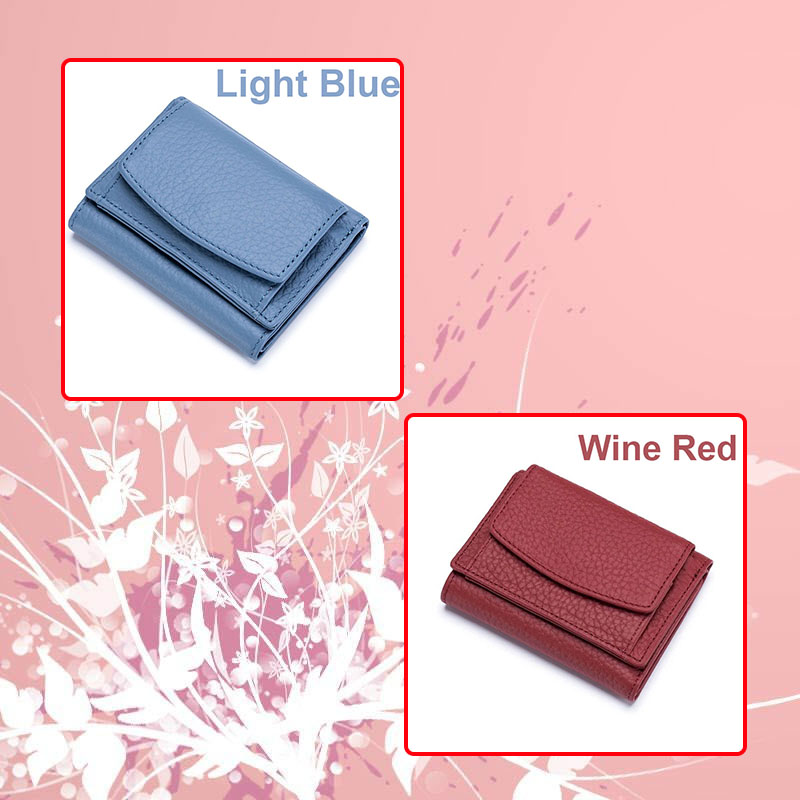 New Year Promotion 49% OFF - Leather RFID Blocking Card Holder - Pocket Mini Wallet