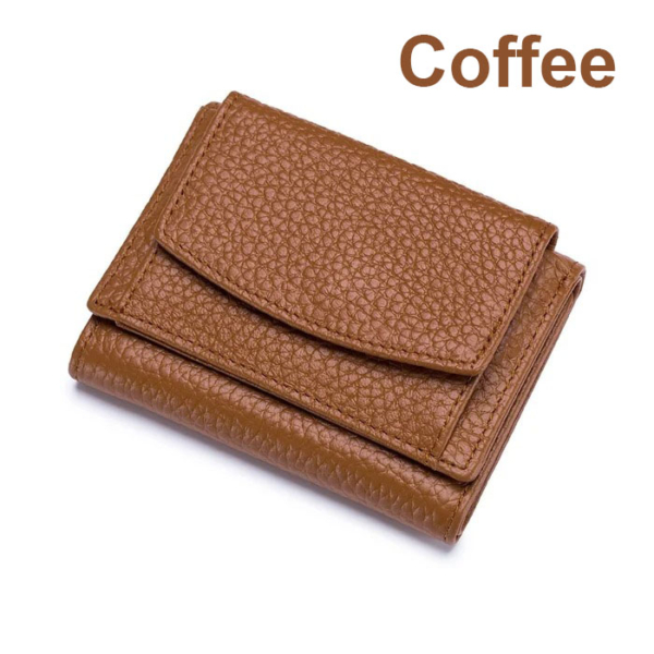 New Year Promotion 49% OFF - Leather RFID Blocking Card Holder - Pocket Mini Wallet