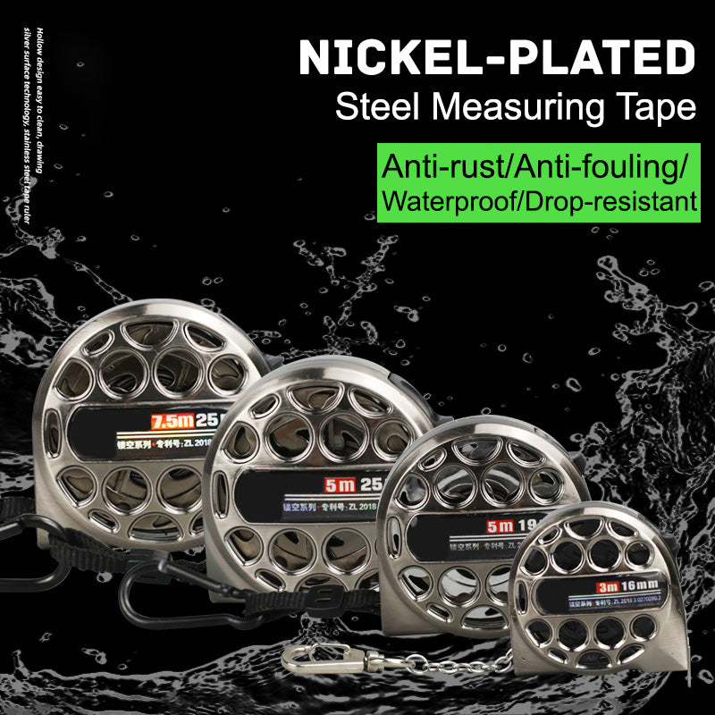 Nickel-Plated Measuring Tape