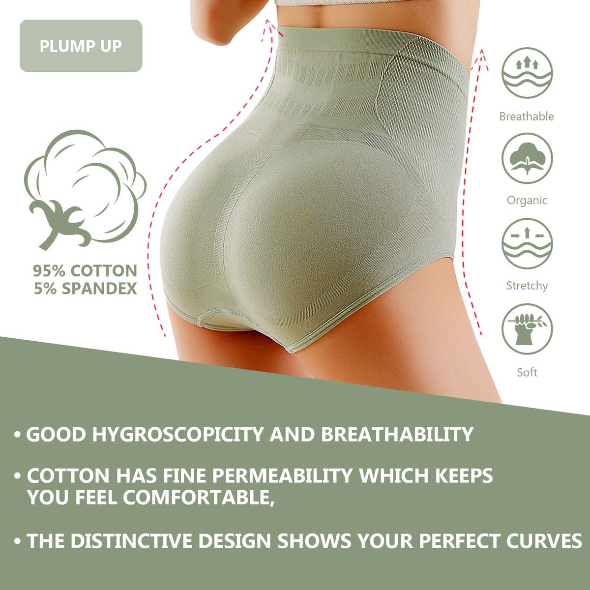 (Only To Day- SAVE 48% OFF)BEAST Graphene Tightening & Body Contouring Panties