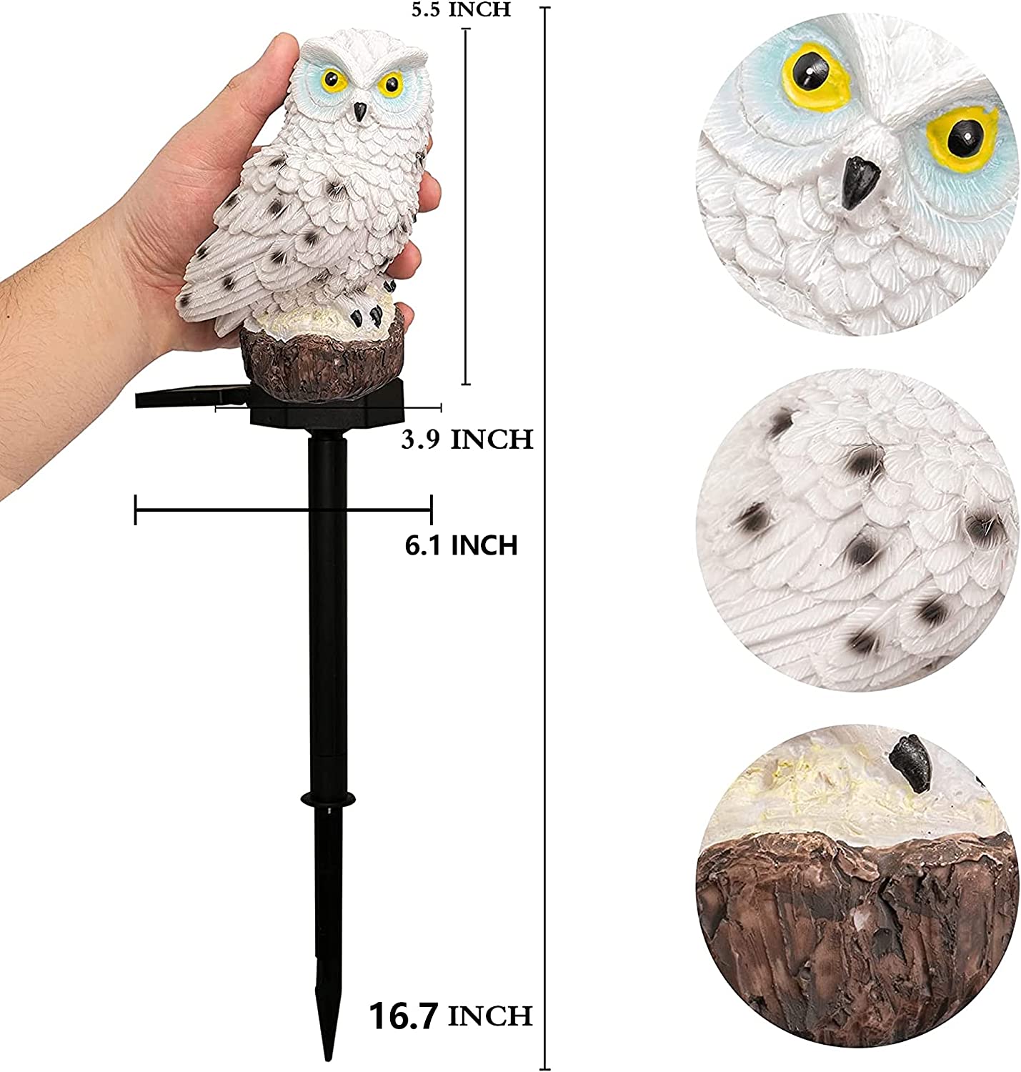 Owl Solar Light