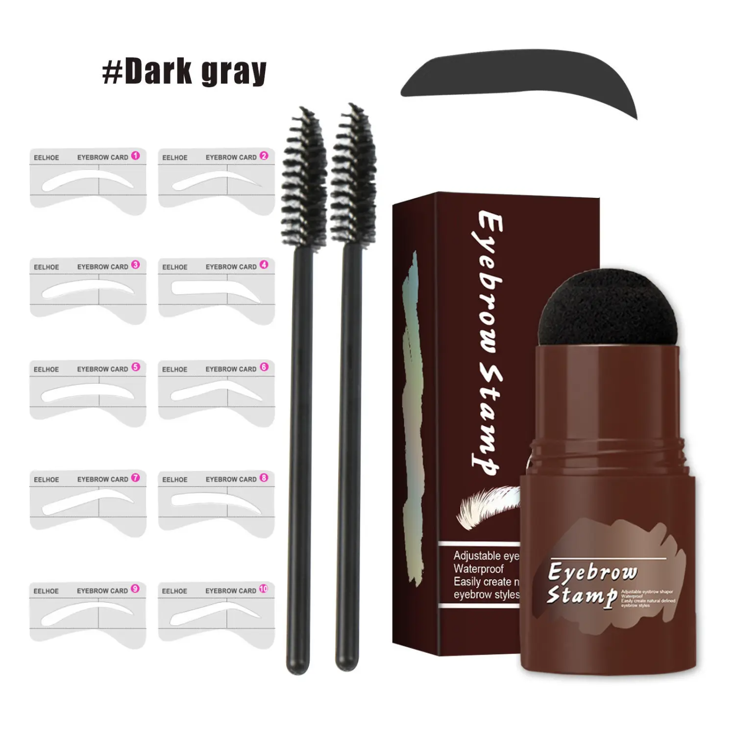 Perfect Brows Stencil & Stamp Kit