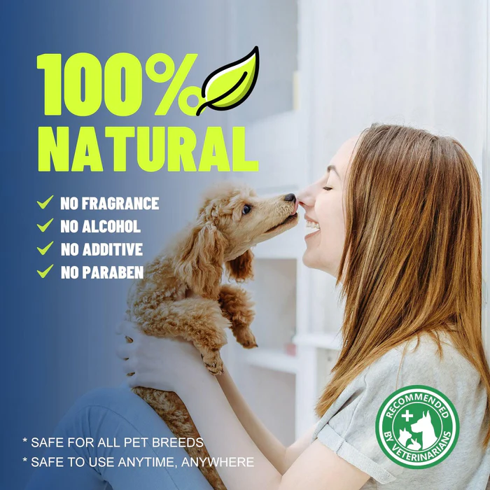 PetClean - Teeth Cleaning Spray for Dogs & Cats, Eliminate Bad Breath, Targets Tartar & Plaque, Without Brushing