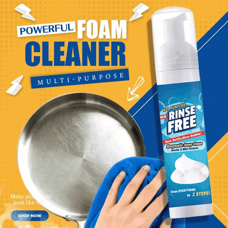 Powerful Rinse-Free Bubble Cleaner (Buy 2 Get 3)