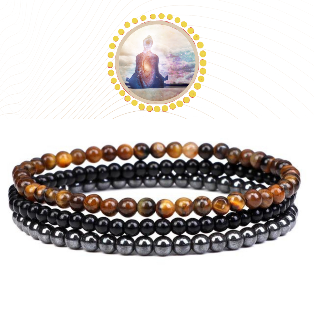 PROTECTION FROM NEGATIVE ENERGIES & EMF BRACELET PACK