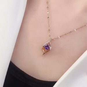 Rhombus Diamond Clavicle Necklace