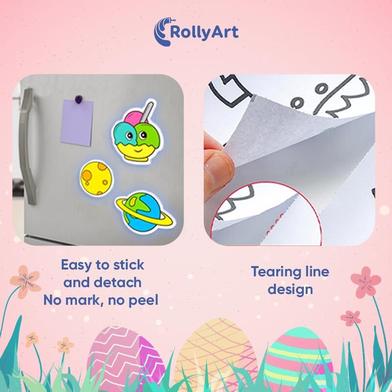 RollyArt - Easter Promo 80% OFF - DIY Oversize Coloring Rolls