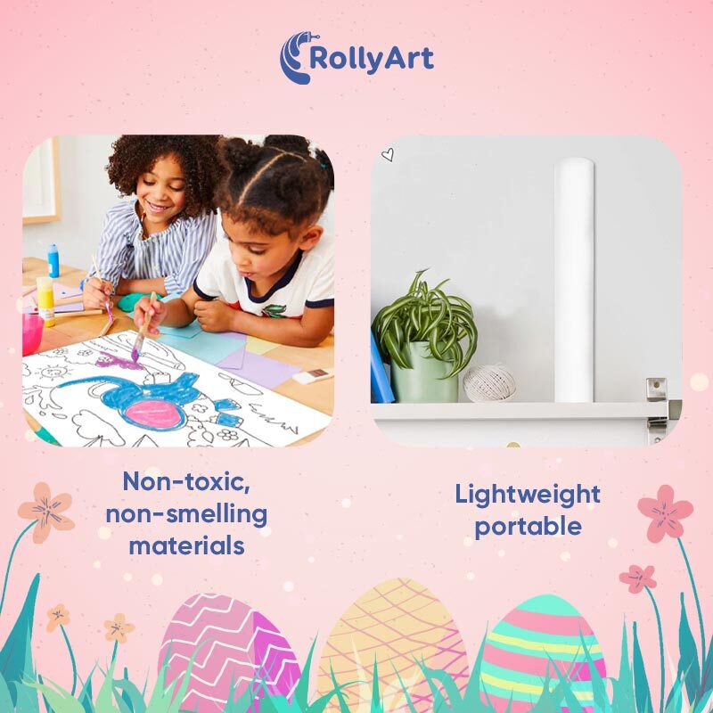 RollyArt - Easter Promo 80% OFF - DIY Oversize Coloring Rolls