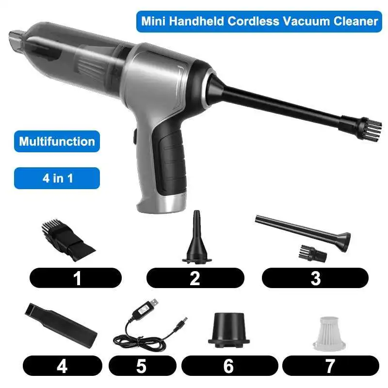 (Sale up to 49% OFF) Mini Handheld Cordless Vacuum Cleaner