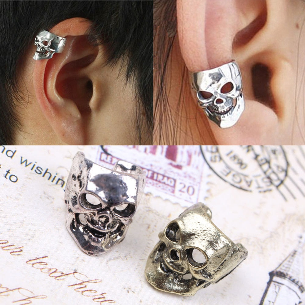 Skull Ear Clip