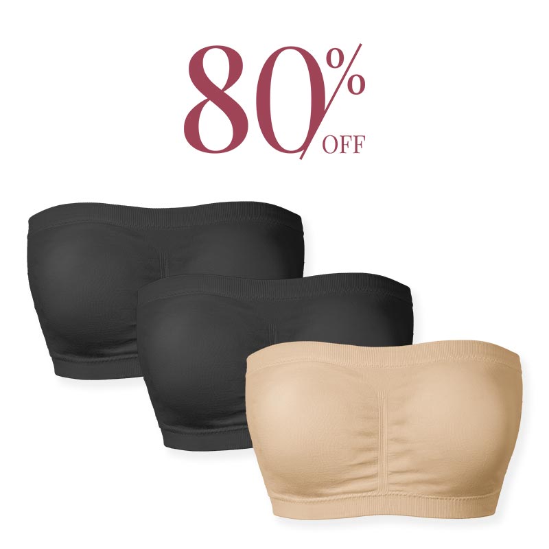 Skye Bra - Pure Comfort Wireless Strapless Bra