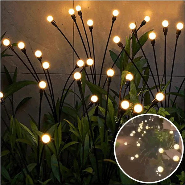 Solar Powered Firefly Garden Light - BUY 2 GET 1 FREE