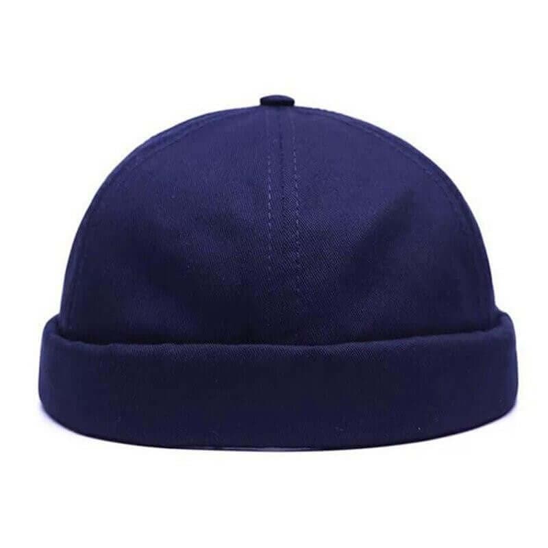 Solid Cotton Adjustable Brimless Caps