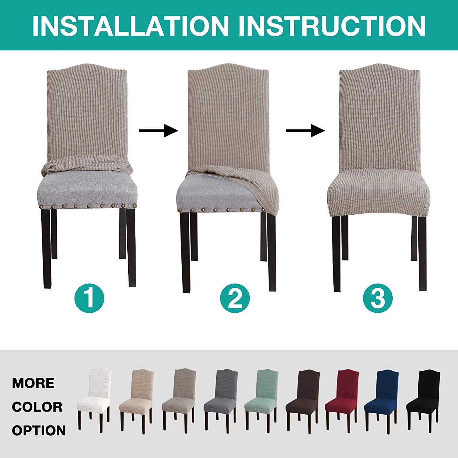 Special Offer - Makelifeasy Stretchable Chair Covers