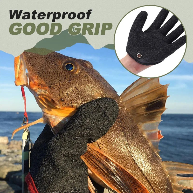 Spring Cleaning Big Sale 30% OFF - Fisherman Catching Fishing Non-Slip Protect Gloves