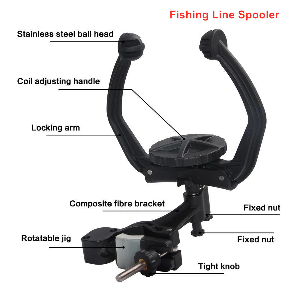 Spring Cleaning Big Sale-30% OFF - Fishing Line Winder Spooler