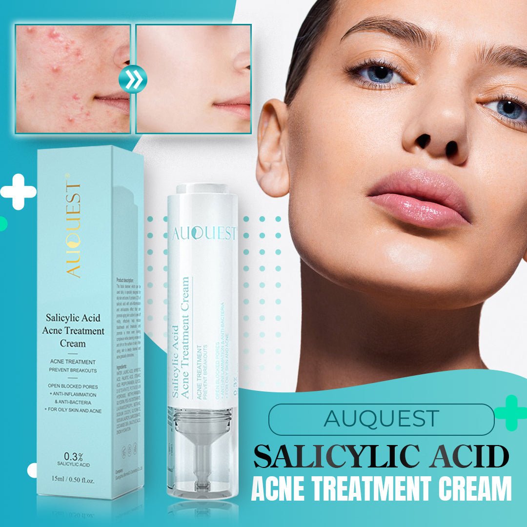 Spring Sale - Buy 2 Get 1 Free - Salicylic Acid Acne Treatment Cream