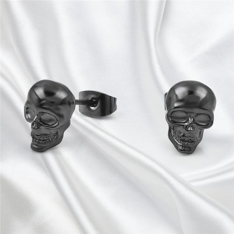 Stainless Steel Skull Studs