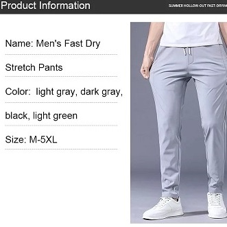 Stretch Pants - Last Day Promotion 49% OFF - Menâ€˜s Fast Dry Stretch Pants