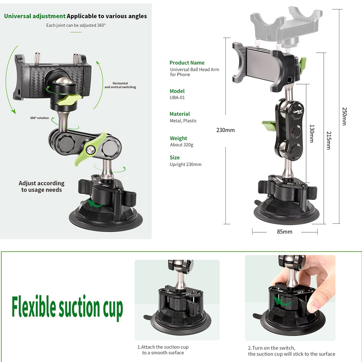 Suction Cup Phone Holder